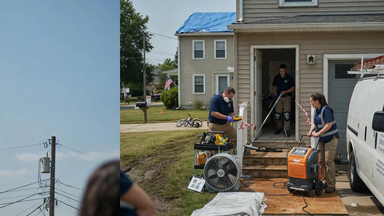 Water Damage Repair in Joffre, PA near me